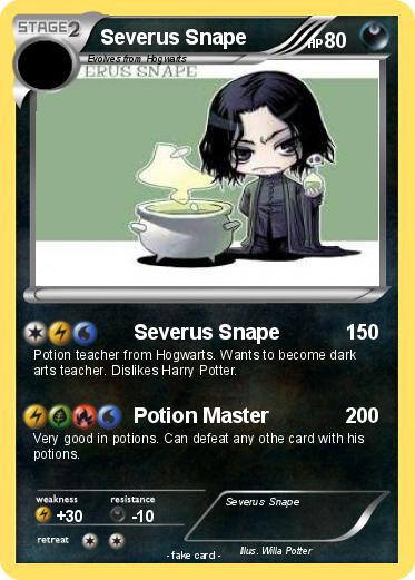 Pokemon Severus Snape