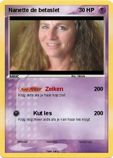 Pokemon Nanette de betaslet