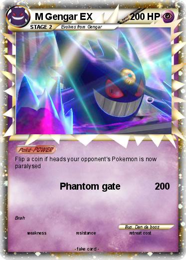Pokemon M Gengar EX