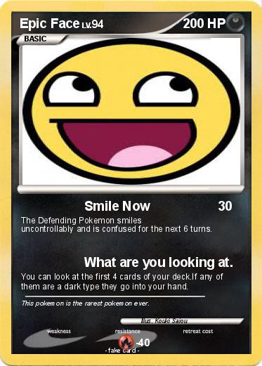 Pokemon Epic Face