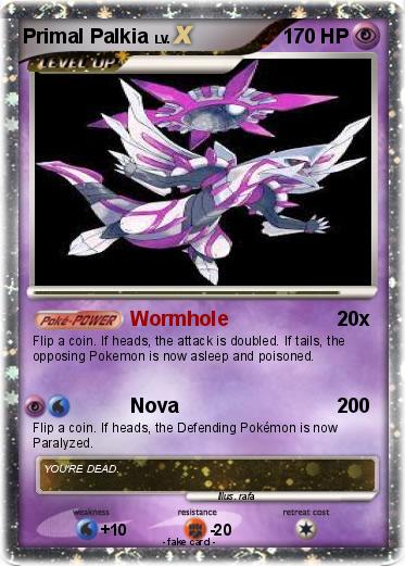 Pokemon Primal Palkia