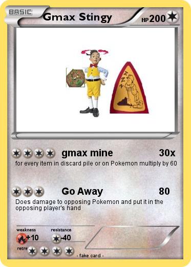 Pokemon Gmax Stingy