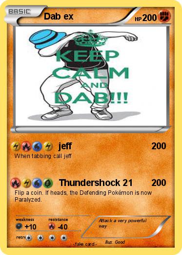 Pokemon Dab ex