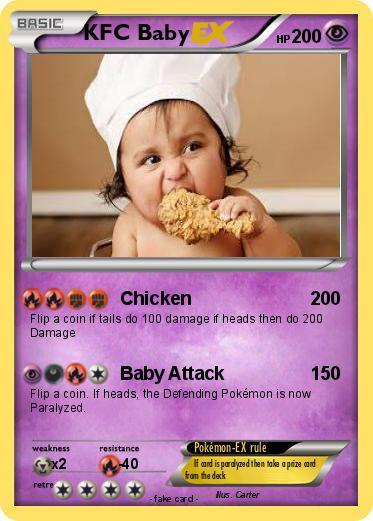 Pokemon KFC Baby