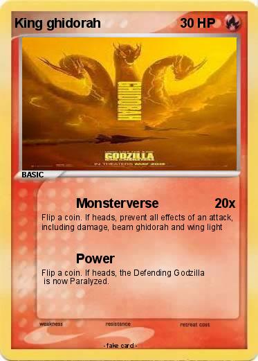 Pokemon King ghidorah