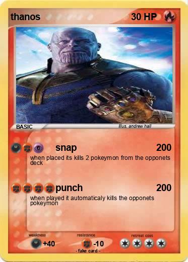 Pokemon thanos