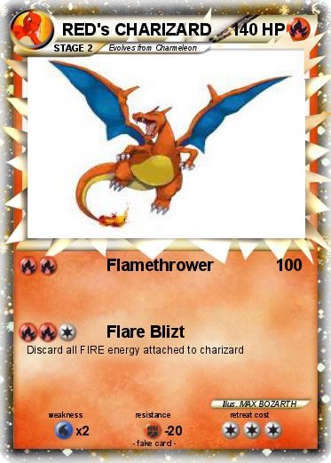 Pokemon RED's CHARIZARD
