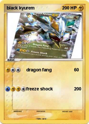 Pokemon black kyurem