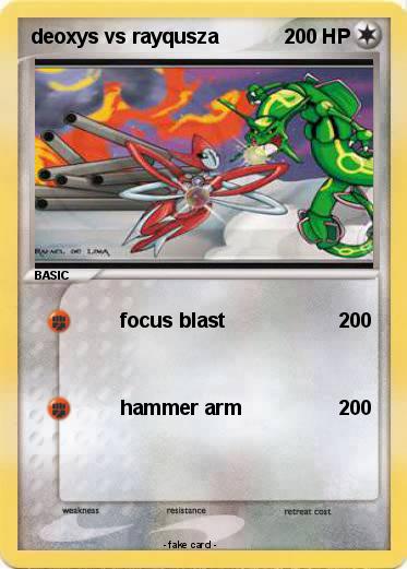 Pokemon deoxys vs rayqusza