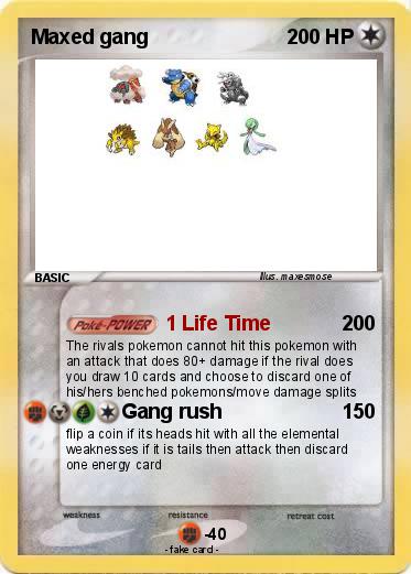 Pokemon Maxed gang