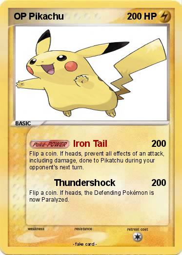 Pokemon OP Pikachu