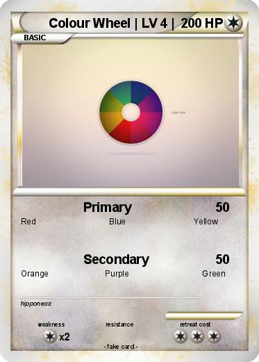 Pokemon Colour Wheel | LV 4 |