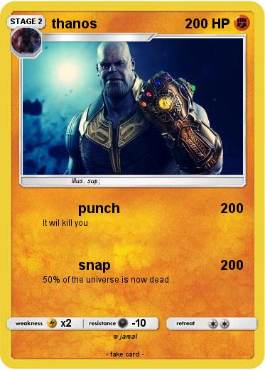Pokemon thanos