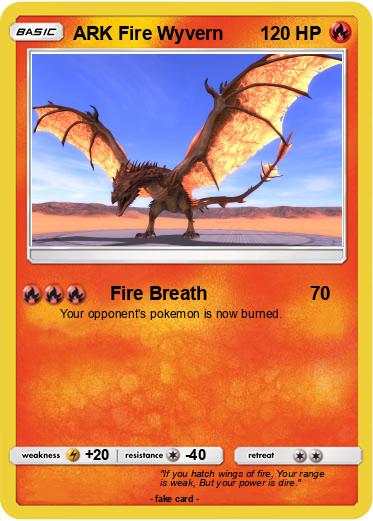 Pokemon ARK Fire Wyvern
