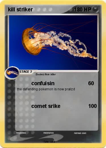 Pokemon kill striker