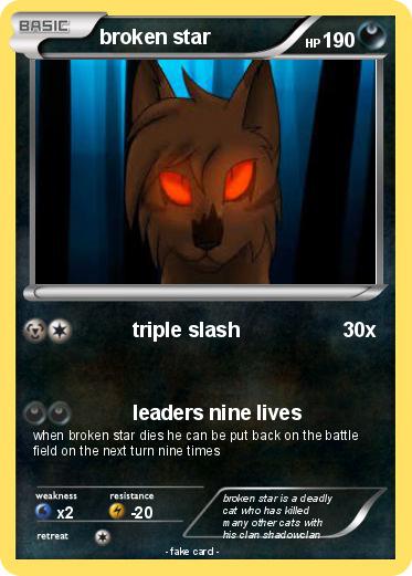 Pokemon broken star
