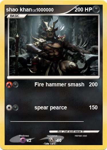Pokemon shao khan