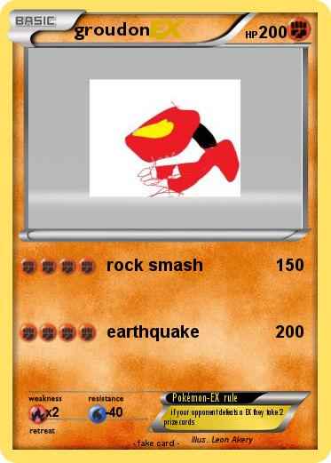 Pokemon groudon
