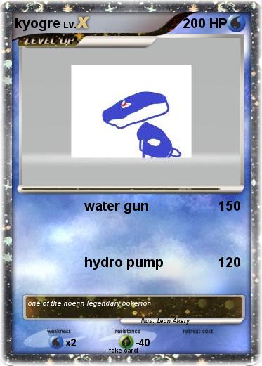 Pokemon kyogre