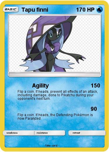 Pokemon Tapu finni