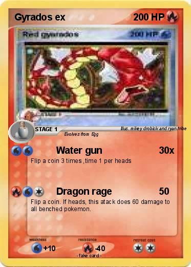 Pokemon Gyrados ex