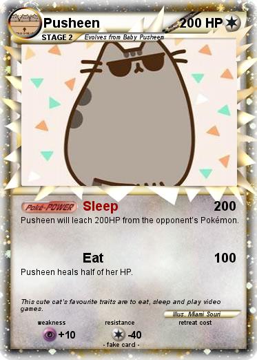 Pokemon Pusheen