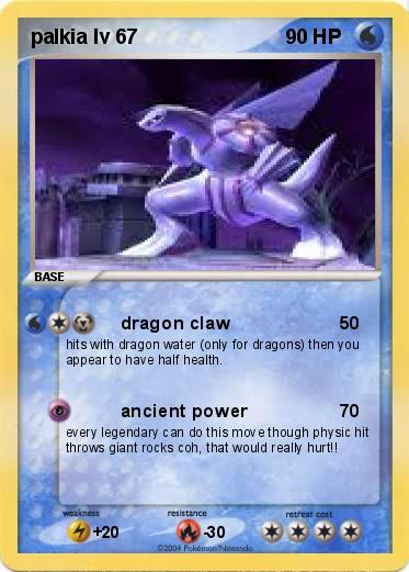 Pokemon palkia lv 67