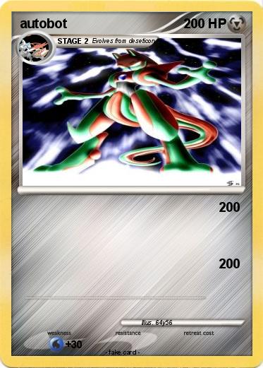 Pokemon autobot
