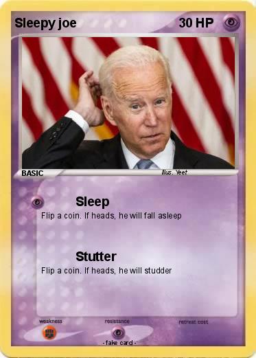 Pokemon Sleepy joe