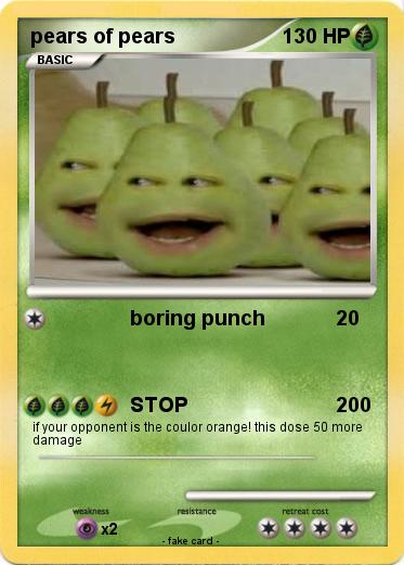 Pokemon pears of pears