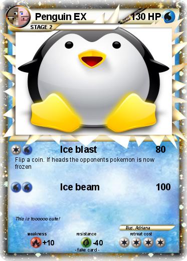 Pokemon Penguin EX