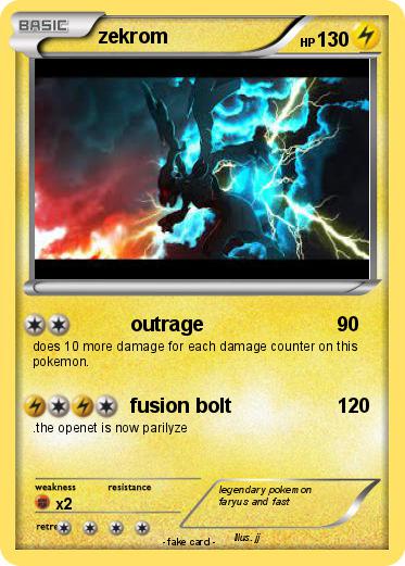 Pokemon zekrom