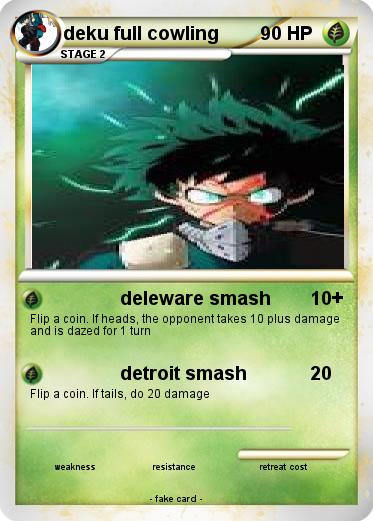 Pokemon deku full cowling