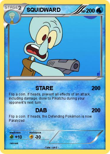 Pokemon SQUIDWARD