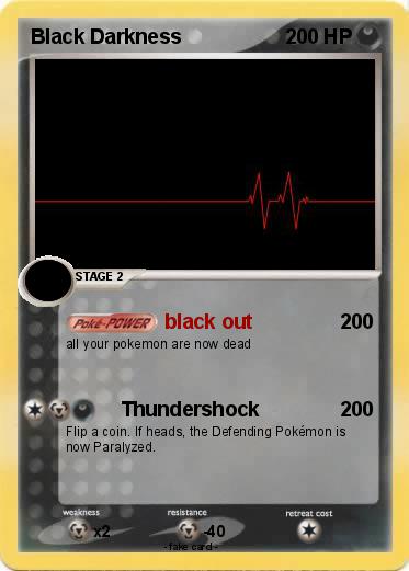 Pokemon Black Darkness