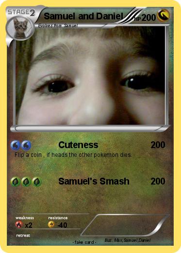 Pokemon Samuel and Daniel