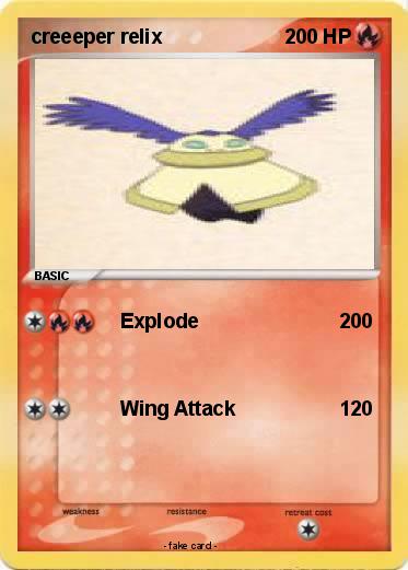 Pokemon creeeper relix