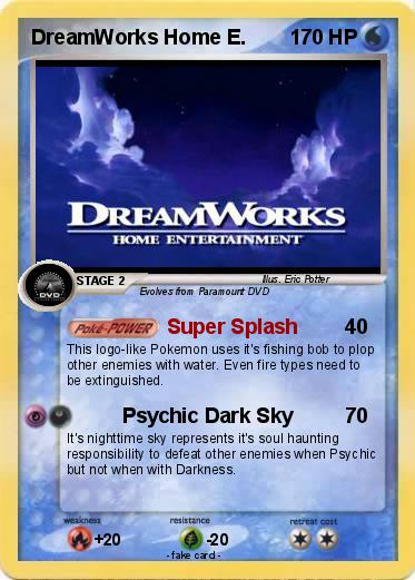 Pokemon DreamWorks Home E.