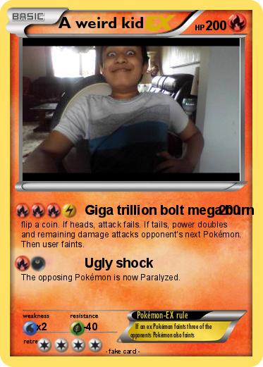 Pokemon A weird kid