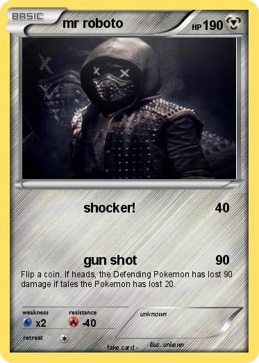 Pokemon mr roboto