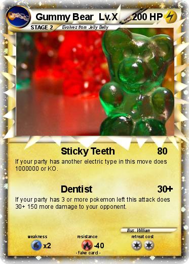 Pokemon Gummy Bear  Lv.X
