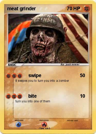 Pokemon meat grinder