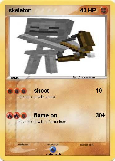 Pokemon skeleton