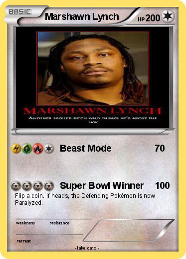 Pokemon Marshawn Lynch