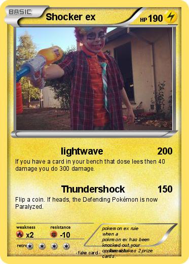 Pokemon Shocker ex