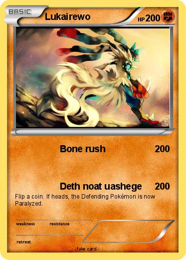 Pokemon Lukairewo