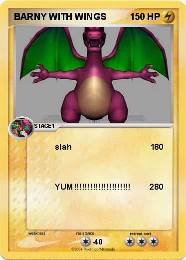 Pokemon BARNY WITH WINGS