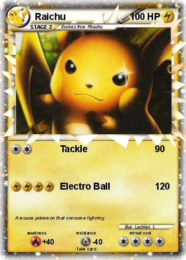 Pokemon Raichu