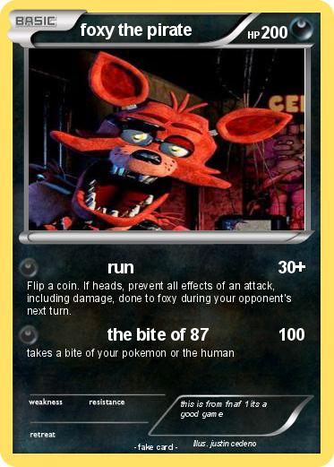 Pokemon foxy the pirate