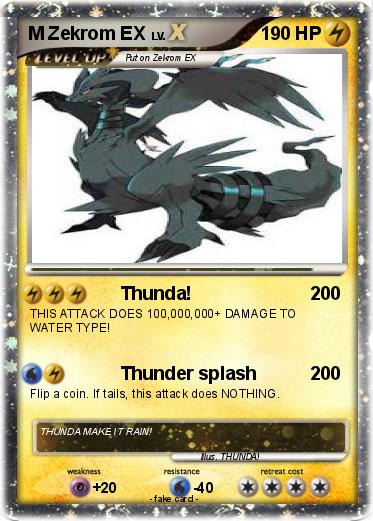 Pokemon M Zekrom EX